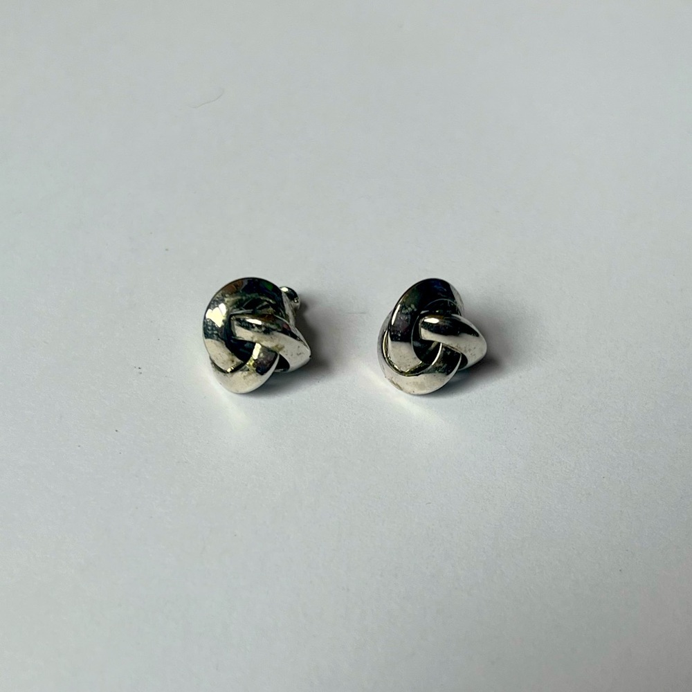Vintage knot earrings